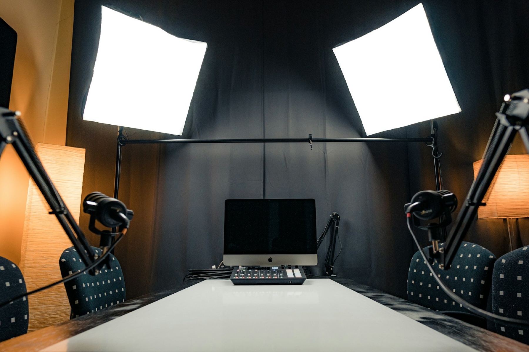The Build Sessions podcast studio