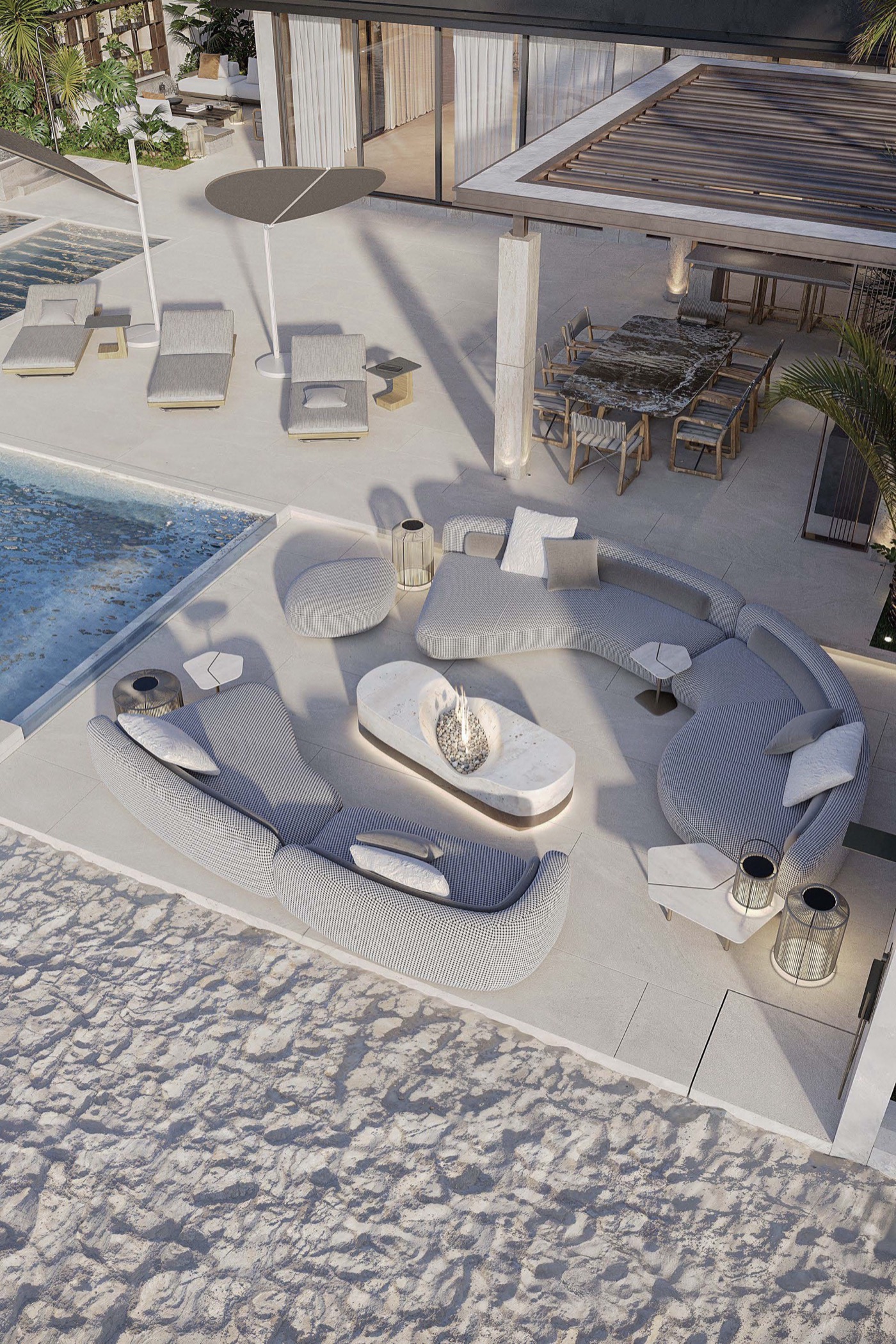 Infinity Pool Waterfront Villa