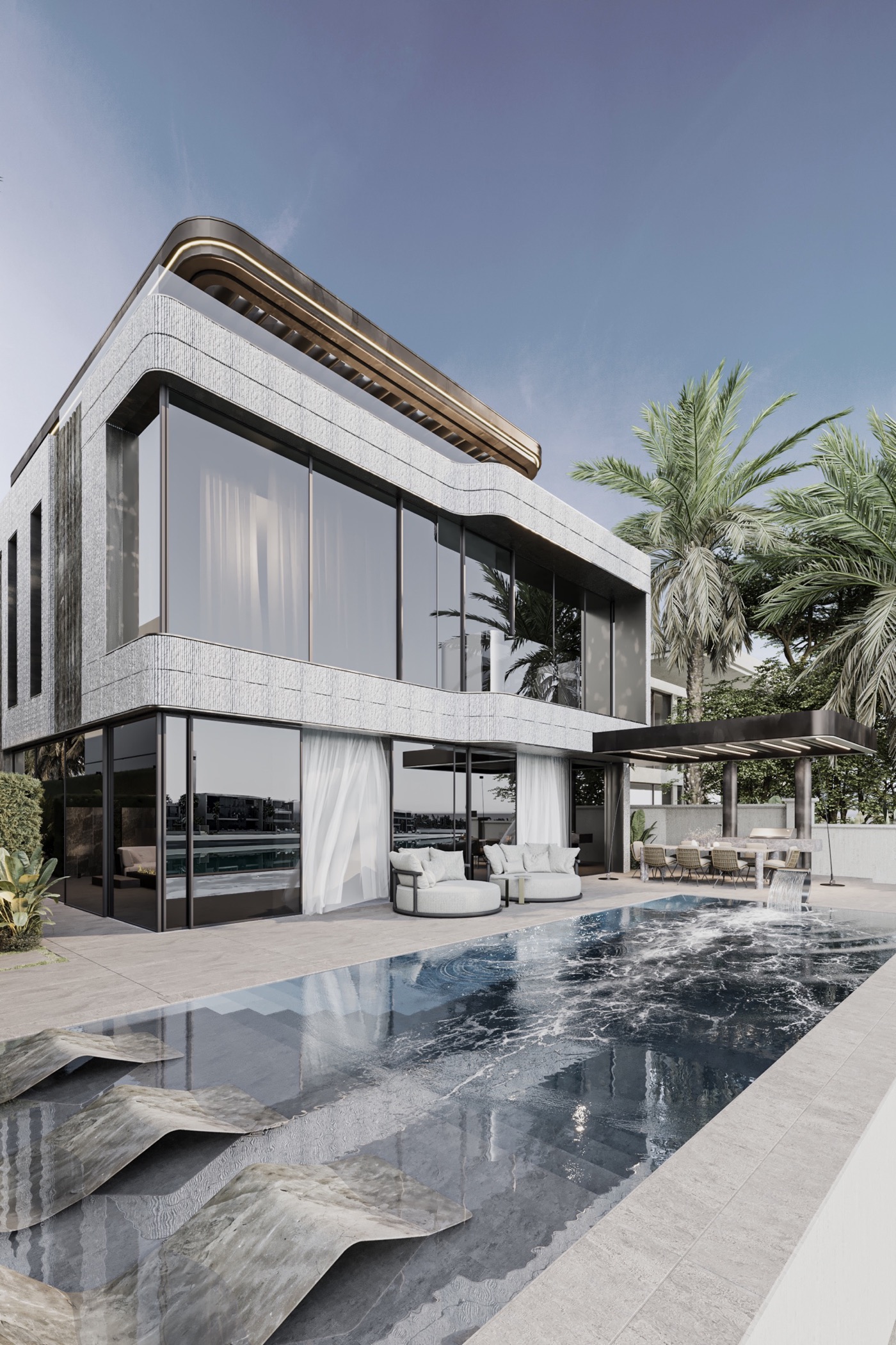 Rooftop Gym Villa